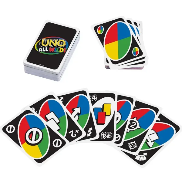 UNO: All Wild! - Šílená karetní hra - Mattel obrázek 2