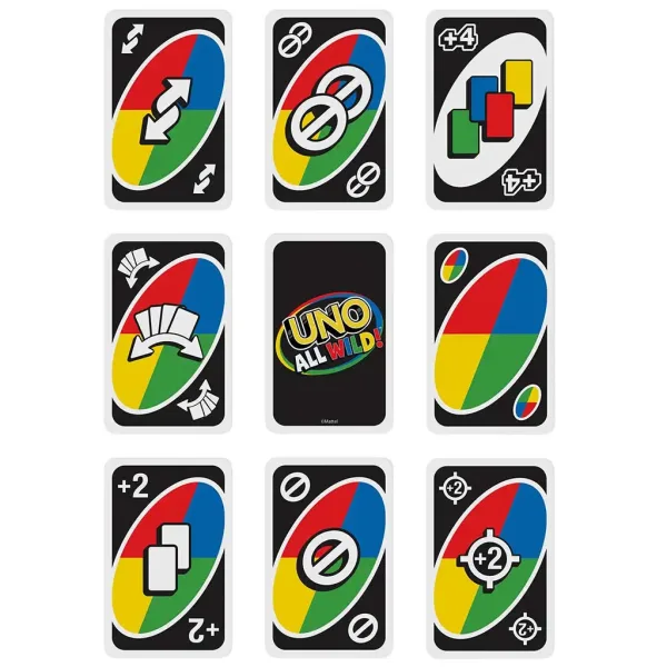 UNO: All Wild! - Šílená karetní hra - Mattel obrázek 3