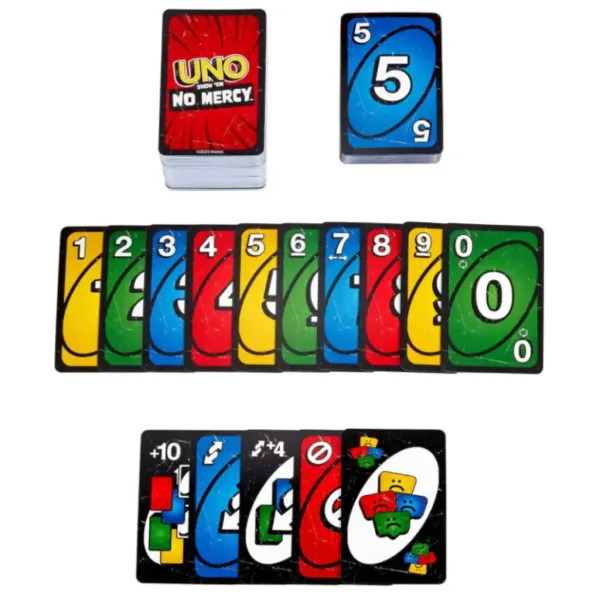 UNO Bez milosti karetní hra - Mattel obrázek 3