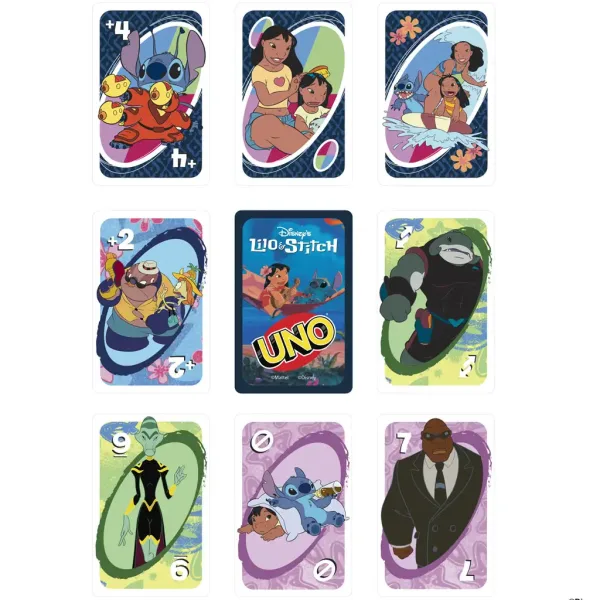 UNO: Disney Lilo a Stitch karetní hra - Mattel obrázek 2