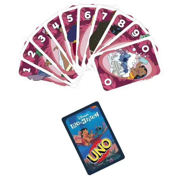 UNO: Disney Lilo a Stitch karetní hra - Mattel obrázek 3