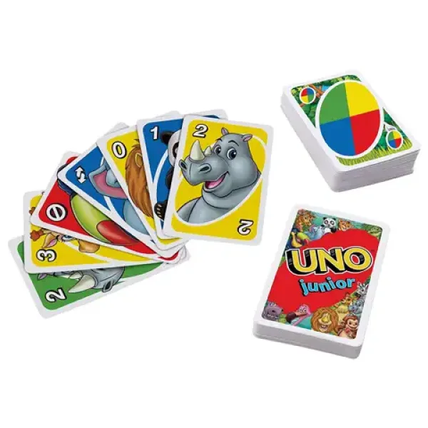 UNO Junior se zvířecími motivy - Mattel obrázek 2
