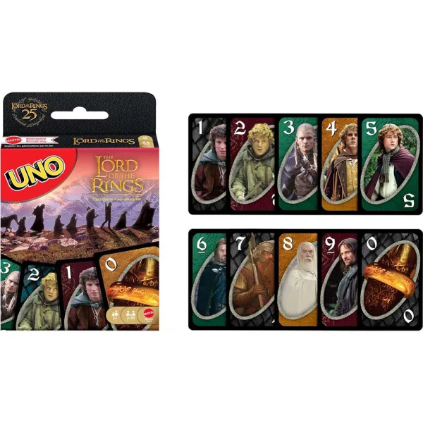 UNO Pán prstenů karetní hra - Mattel obrázek 2