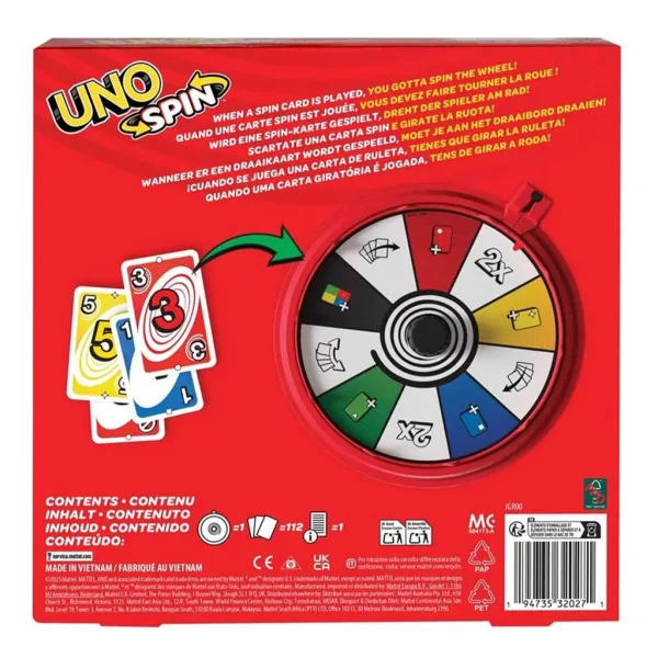 UNO Spin – Mattel obrázek 4