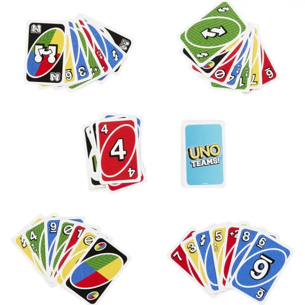 UNO Teams karetní hra - Mattel obrázek 3