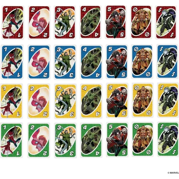 UNO karty Spider-Man - Mattel obrázek 3