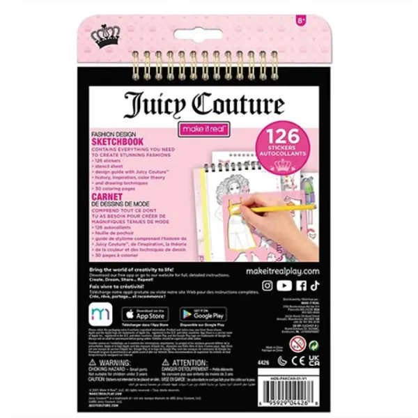 Udělej to skutečné: Návrhářský sešit Juicy Couture obrázek 2