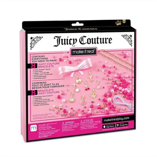 Udělej to skutečným: Náramky Juicy Couture - Jen růžová obrázek 2
