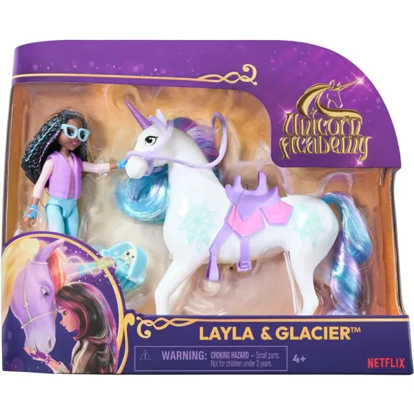Unicorní akademie: S jednorožčím miminkem - Layla a Glacier - Spin Master obrázek 1