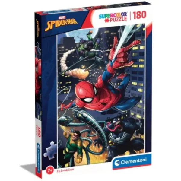 Úžasný Spider-Man Supercolor puzzle - 180 dílků - Clementoni obrázek 2