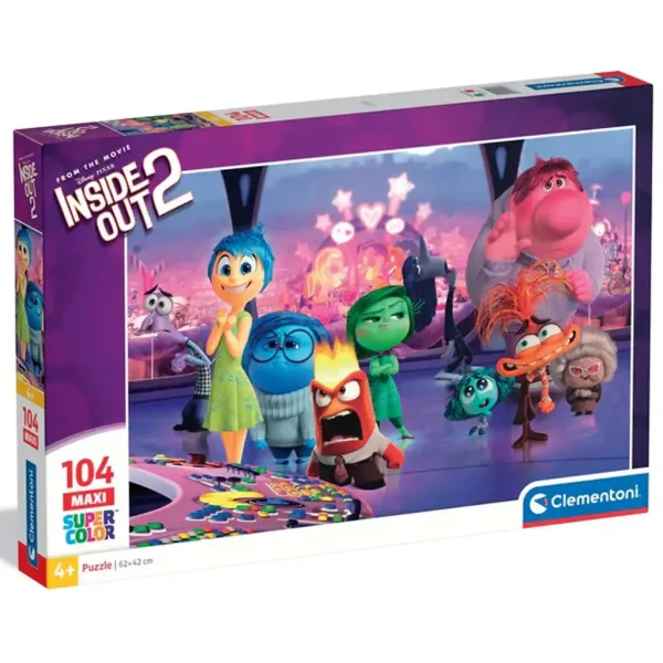V hlavě 2 104dílné maxi supercolor puzzle - Clementoni obrázek 1