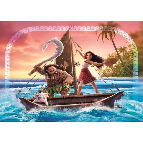 Vaiana 2 dobrodružství 104dílné Supercolor puzzle - Clementoni obrázek 2