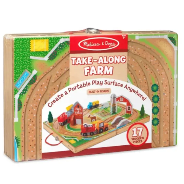 Vezmi si s sebou dřevěnou farmářskou hračkou - Melissa & Doug. obrázek 4