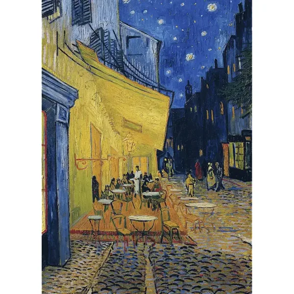 Vincent Van Gogh: Noční kavárna 1000dílné puzzle - Trefl obrázek 2