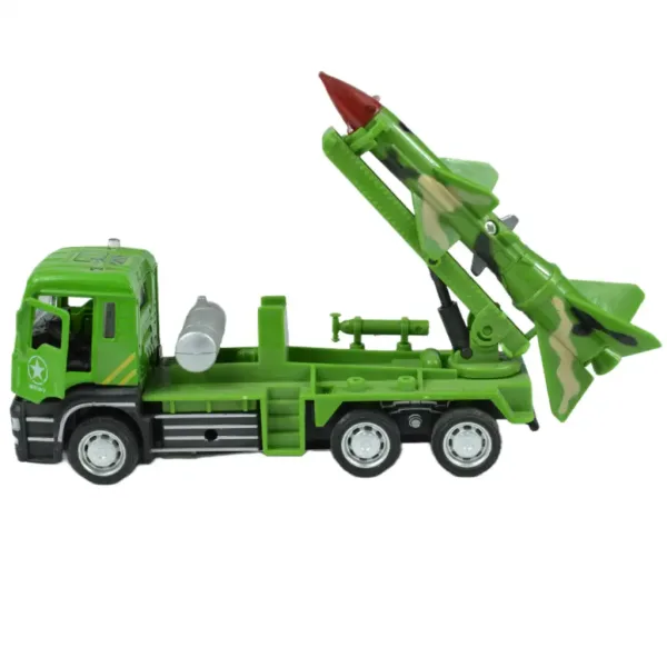 Vojenský nákladní vůz: Odtahový vojenský nákladní vůz s raketou ve dvou variantách 14cm obrázek 3