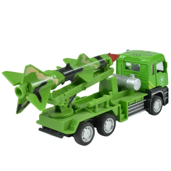 Vojenský nákladní vůz: Odtahový vojenský nákladní vůz s raketou ve dvou variantách 14cm obrázek 4