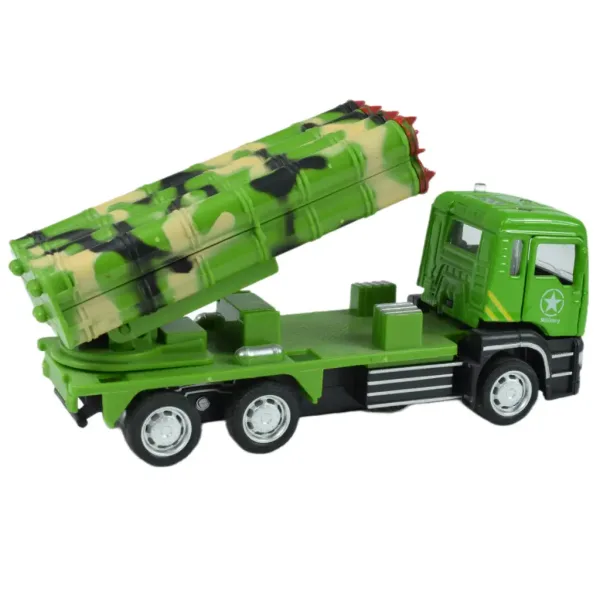 Vojenský nákladní vůz: Odtahový vojenský nákladní vůz s raketou ve dvou variantách 14cm obrázek 7