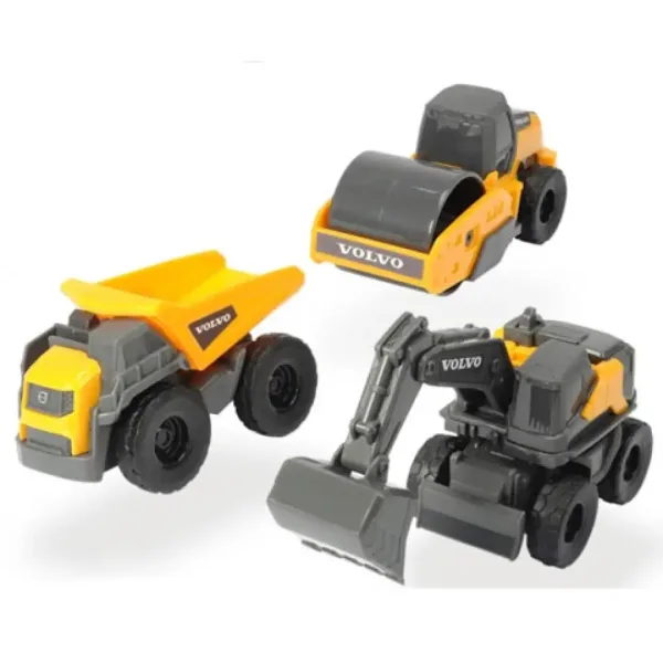 Volvo pracovní stroje, sada 3 kusů v dvou variantách - Dickie Toys obrázek 2