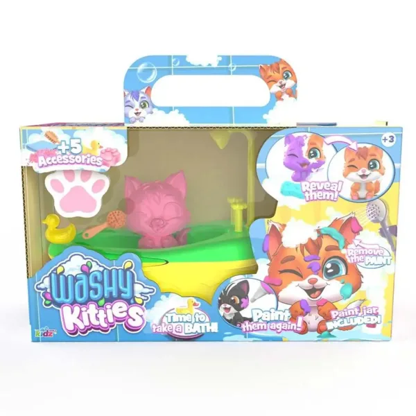 Washy Friends: Color Reveal Koupací kočičky s vanou a doplňky - Szörmi obrázek 1
