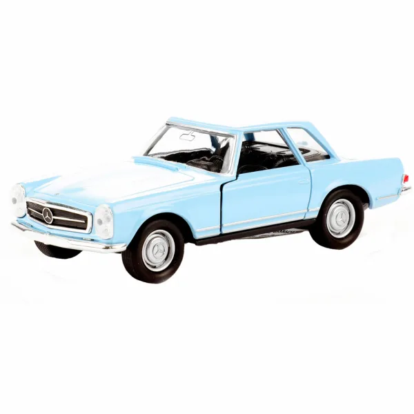 Welly: Kovový model autíčka Mercedes-Benz 1963 230SL v různých variantách, 11 cm obrázek 4