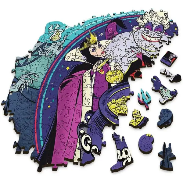 Wood Craft: Disney Zloději 500+5 dílků prémiové dřevěné puzzle - Trefl obrázek 2