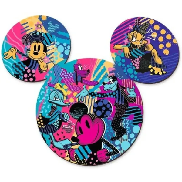 Wood Craft: Mickey Mouse 500+5 dílků dřevěné puzzle - Trefl obrázek 2