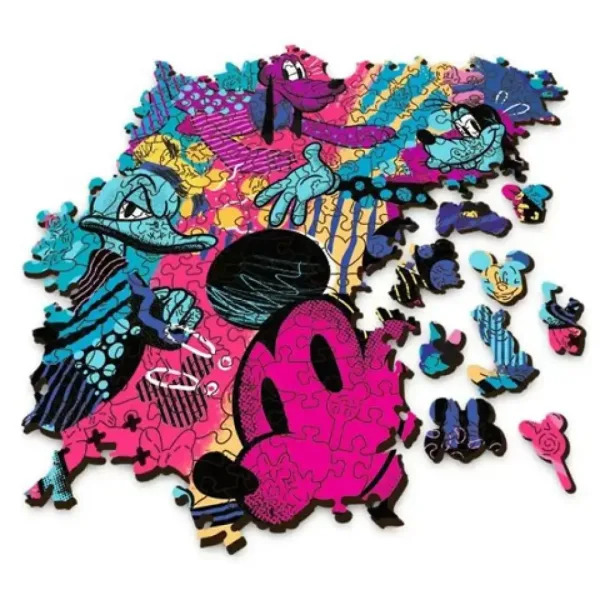 Wood Craft: Mickey Mouse 500+5 dílků dřevěné puzzle - Trefl obrázek 3