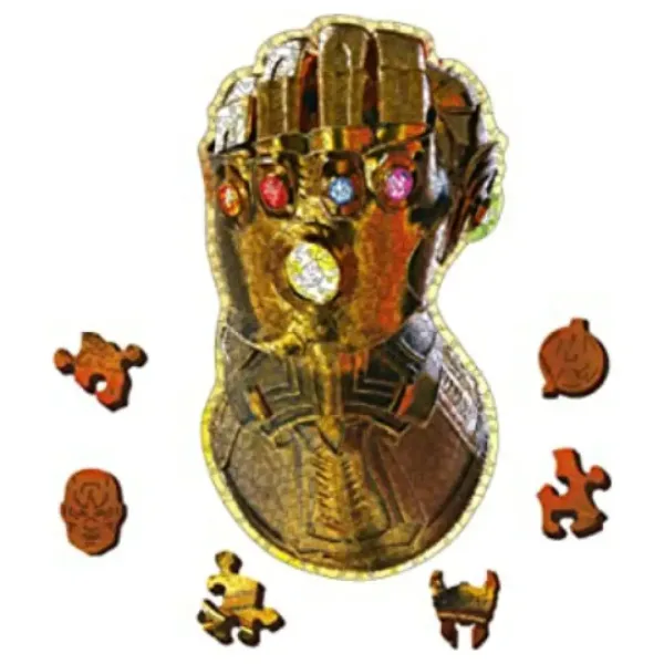 Wood Craft: Mstitelé nekonečné rukavice 500+5 dílků prémiové dřevěné puzzle - Trefl obrázek 2