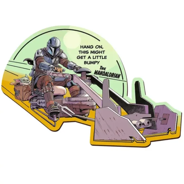Wood Craft: Star Wars - Mandalorian 160 ks prémiové dřevěné puzzle - Trefl obrázek 2