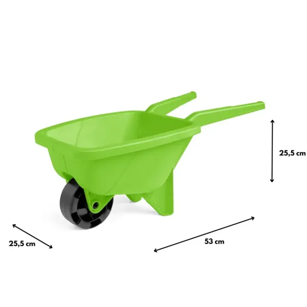 Zelené 53cm pískoviště kolečko - Wader obrázek 2