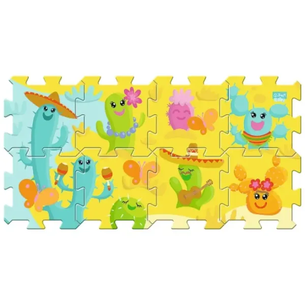 Zpívající kaktusy houbová puzzle - Terfl obrázek 3