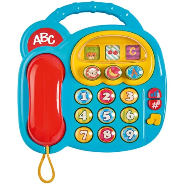 ABC barevný telefon se světelnými a zvukovými efekty - Simba Toys obrázek 2