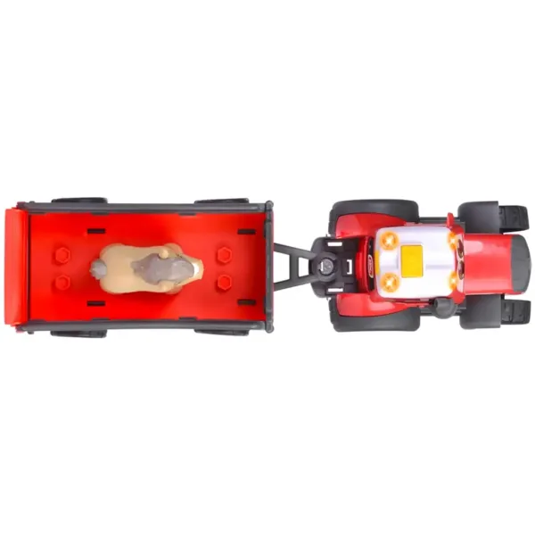 ABC Massey přepravní traktor se zvířetem - Simba Toys obrázek 4