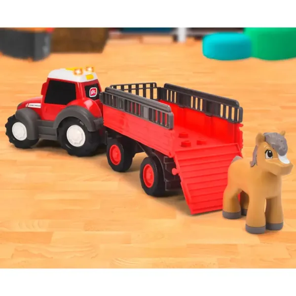 ABC Massey přepravní traktor se zvířetem - Simba Toys obrázek 6