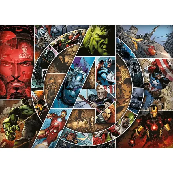 Avengers síla hrdinů 1000dílná skládačka – Trefl obrázek 2