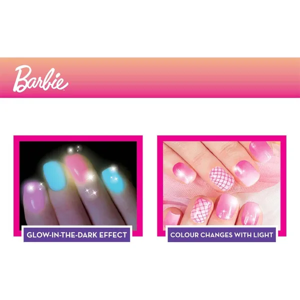 Barbie Barevně měnící kouzelný nehtový salon - Lisciani obrázek 3