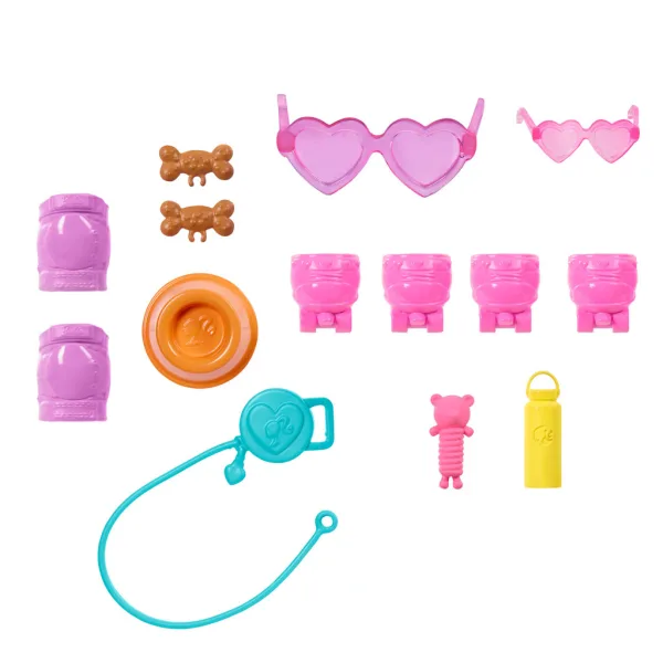 Barbie Chodící pes na kolečkových bruslích - Blondýnka - Mattel obrázek 6