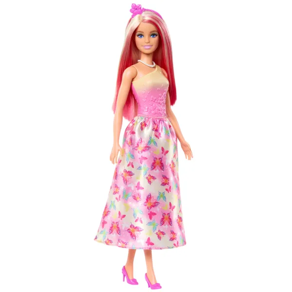 Barbie Dreamtopia: Princezna panenka v růžových motýlích šatech - Mattel obrázek 3