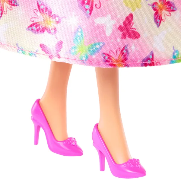 Barbie Dreamtopia: Princezna panenka v růžových motýlích šatech - Mattel obrázek 5