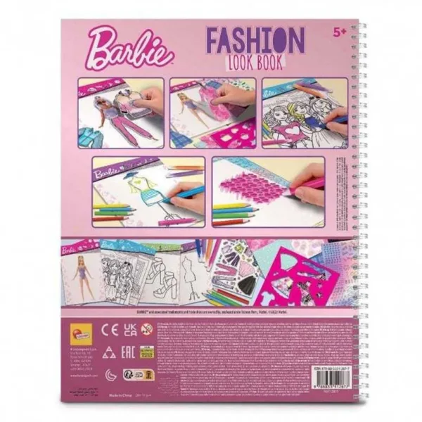 Barbie Módní návrhář skicář - Lisciani obrázek 2