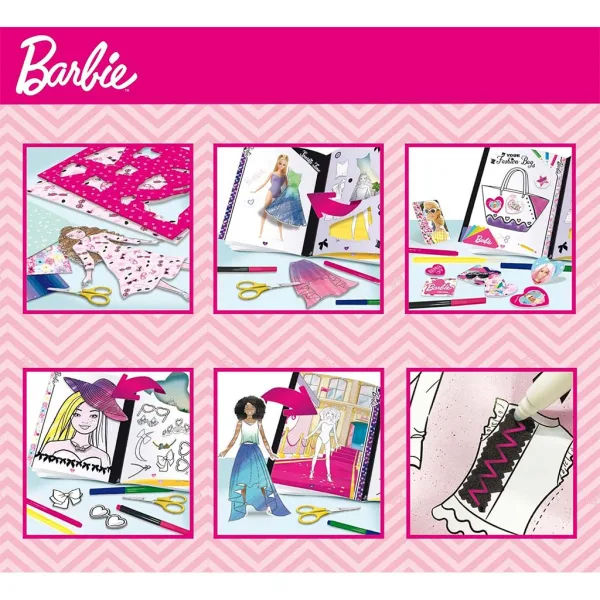 Barbie Módní škola kreativní set - Lisciani obrázek 3