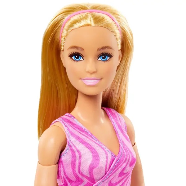 Barbie: Ohebná jóga panenka s blond vlasy - Mattel obrázek 5