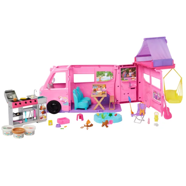 Barbie senový obytný vůz hračka - Mattel obrázek 2