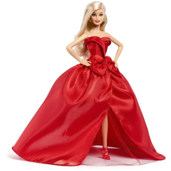 Barbie: Signature Holiday 2026 sběratelská panenka s blond vlasy 32 cm - Mattel obrázek 3