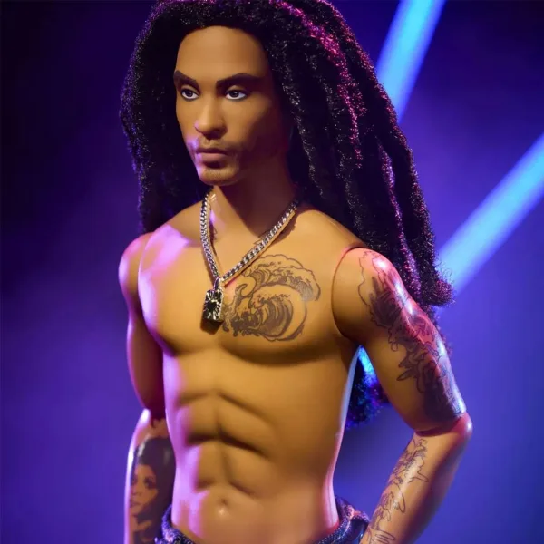 Barbie: Signature Kenbassadors Lenny Kravitz sběratelská panenka 33 cm - Mattel obrázek 2