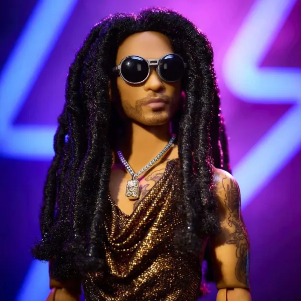 Barbie: Signature Kenbassadors Lenny Kravitz sběratelská panenka 33 cm - Mattel obrázek 3