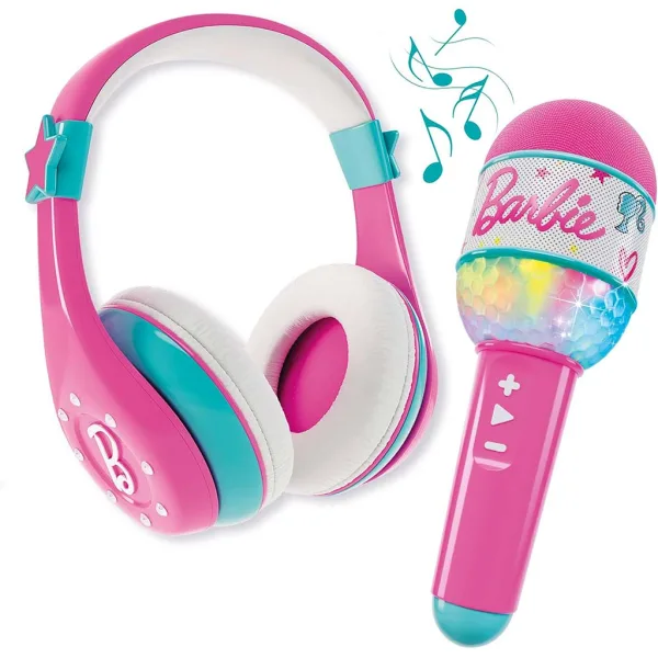 Barbie Sound Your Style set s sluchátky a mikrofonem - Lisciani obrázek 3