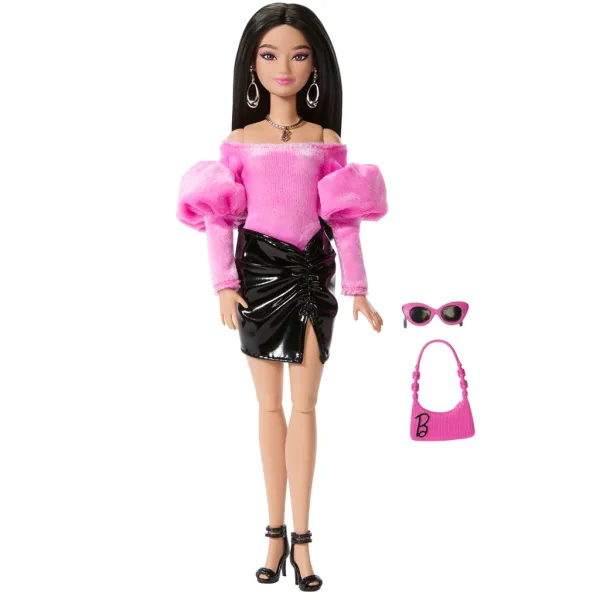 Barbie Trendy Kamarádky - Černá Mini Sukně - Mattel obrázek 2