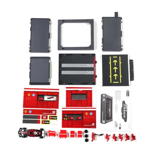 Bburago: F1 závodní auto - Ferrari SF-25 Pit / Charles Leclerc 1/43 obrázek 3