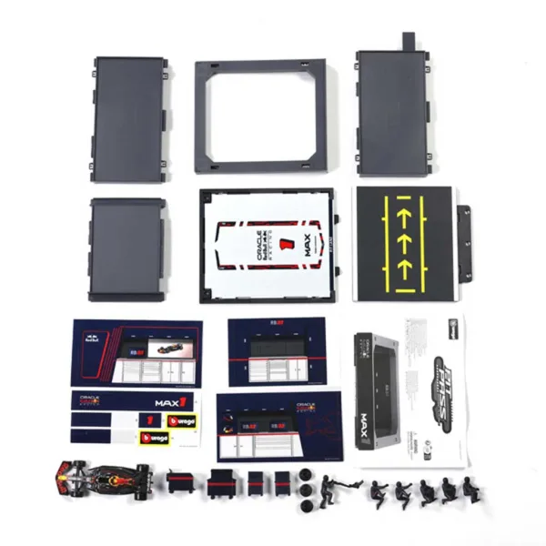 Bburago: F1 závodní auto - Red Bull RB21 Pit / Max Verstappen 1/43 obrázek 3